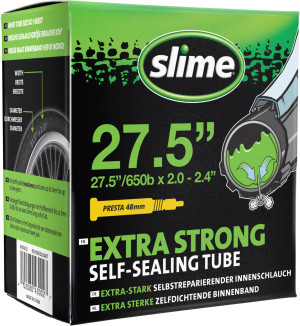 Slime Smart Inner Tube 27.5 inch x 1.90 - 2.125 inch, Presta
