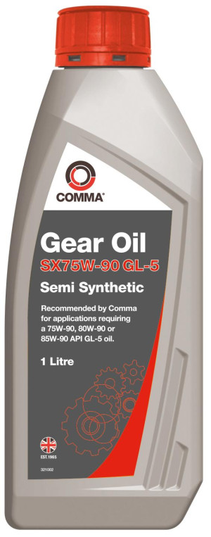 Comma SX75W90 Gear Oil GL5 1L