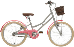 Pendleton Hanberry Kids Bike 20" Wheel - Grey/Pink (6-11 years)