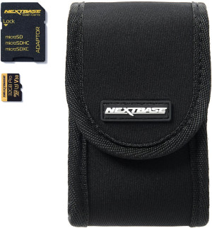 Nextbase Car Dash Cam Carry Case with 32GB MicroSD Card