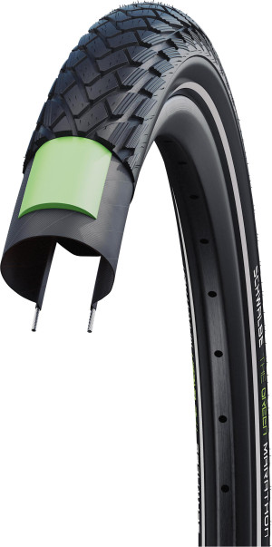 Schwalbe Green Marathon Bike Tyre, 28x1.75 inch