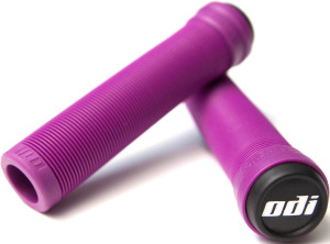 ODI Longneck Pro Soft BMX Grips 135mm, Purple