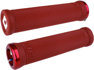ODI Ruffian v2.1 Lock On MTB Grips, 135mm, Red