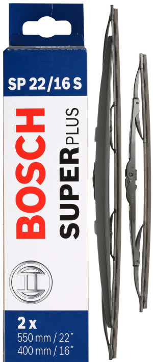 Bosch SP22/16S Wiper Blades - Front Pair