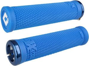 ODI Ruffian XL v2.1 Lock On MTB Grips, 135mm, Blue