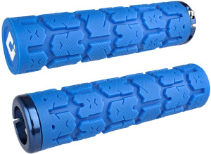 ODI Rogue v2.1 Lock On MTB Grips, 135mm, Blue