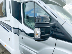 Milenco Ford Transit Mirror Protectors, Black