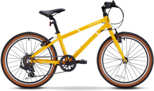 Raleigh Junior Hybrid Bike 20" Wheel - Yellow (6-11 years)