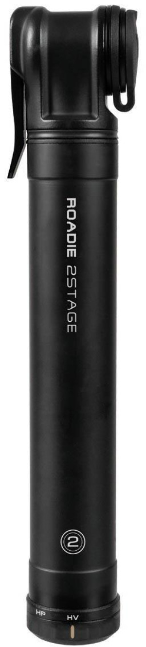 Topeak Roadie 2 Stage Mini Pump, Black