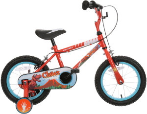 Apollo Claws Kids Bike 14" Wheel - Red/Light Blue (4-7 years)