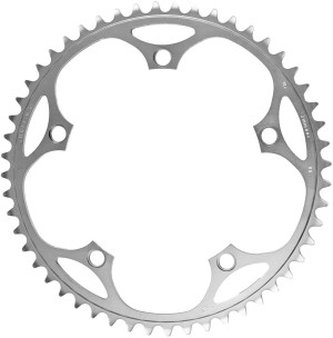 Shimano FC-7710 Dura Ace Track Chainring 1/2 x 1/8 inch, 52T