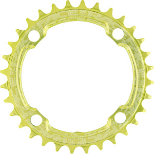 Race Face 1x Narrow Wide Single Chainring 104 BCD, 36T, Green