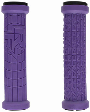 Race Face Grippler Lock-on Grips, 33mm, Purple
