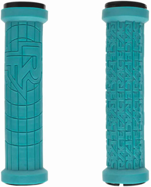 Race Face Grippler Lock-on Grips, 33mm, Turquoise