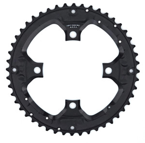 Shimano FC-T6010 10 Speed Triple Outer Chainring, 48T For Chain Guard Black