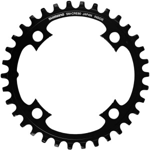 Shimano SM-CRE80 11/10 Speed DCE Single Chainring, 34T
