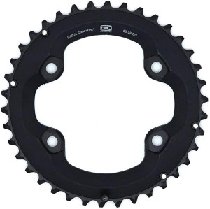 Shimano FC-M6000 Deore 10 Speed Double Chainring, 38T-BG Outer