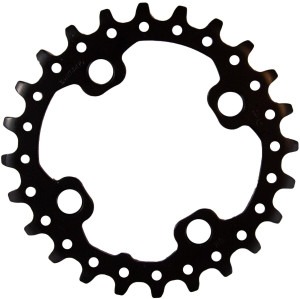 Shimano FC-M617 Deore 10 Speed Double Chainring, 24T-AZ Inner