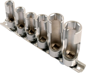 Laser Difficult Access Socket Set 3/8 inchD 6pc