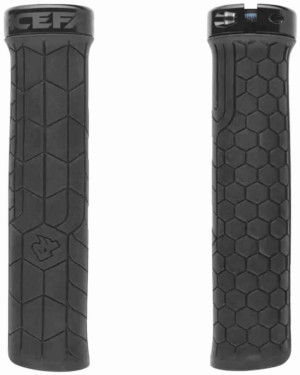 Race Face Getta Lock-on Grips, 30mm, Black/Black
