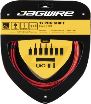 Jagwire 1x Pro Shift Cable Kit, Red