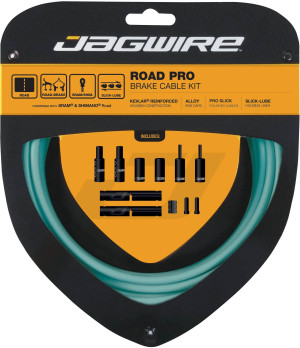 Jagwire Road Pro Brake Cable Kit, Bianchi Cel