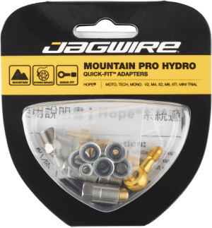 Jagwire Pro Hydraulic Hose Quick-Fit Adapters, Hope - HFA701