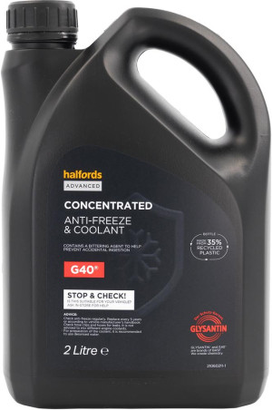 Halfords Advanced G40 Antifreeze & Coolant Concentrate 2L