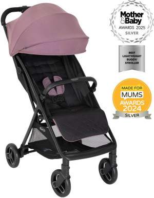 Graco Myavo Travel Stroller with Raincover, Mulberry - 0-4 Years