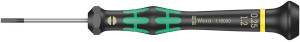 Wera Tools 2035 Screwdriver Slotted Screws 1.2mm