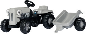 Rolly Kid Little Grey Fergie Tractor & Trailer