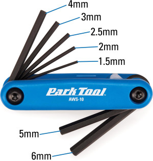 Park Tool FWS-2 Fold-up Wrench Set