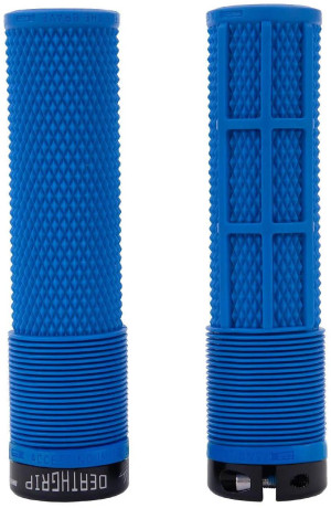 DMR DeathGrip Flangeless Grips Royal Blue Thin
