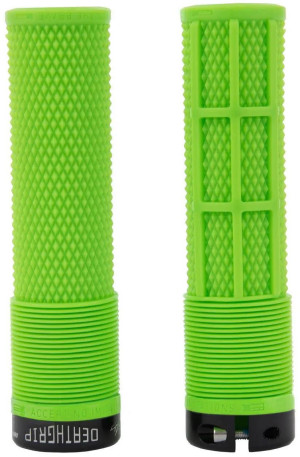 DMR DeathGrip Flangeless Grips Sick Green Thin