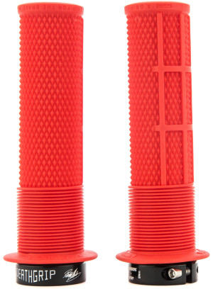 DMR DeathGrip Flange Grips Red Thin