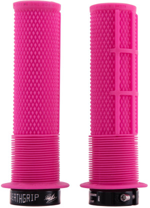 DMR DeathGrip Flange Grips Pink Thick