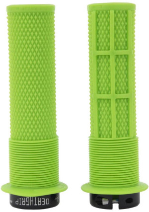 DMR DeathGrip Flange Grips Sick Green Thick