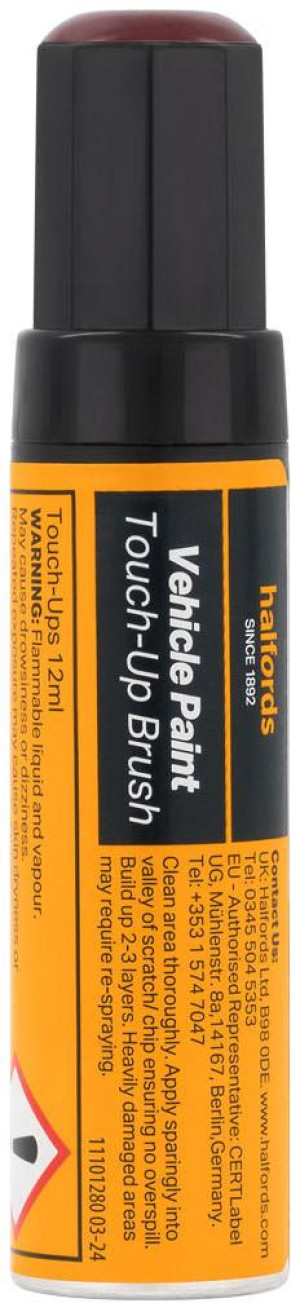 Halfords M4-070T Metallic Red Touch up 12ml