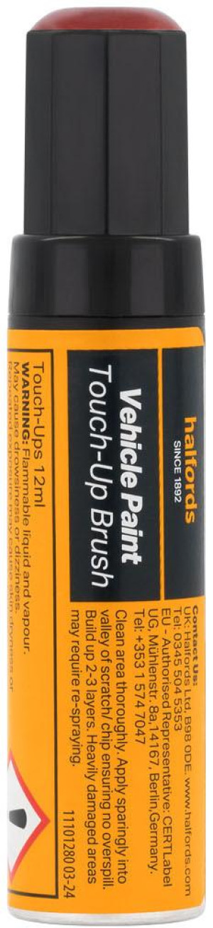 Halfords M4-170T Metallic Red Touch up 12ml