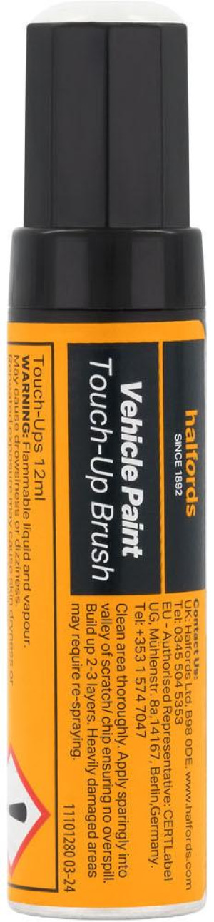 Halfords S0-110T White Touch Up 12ml