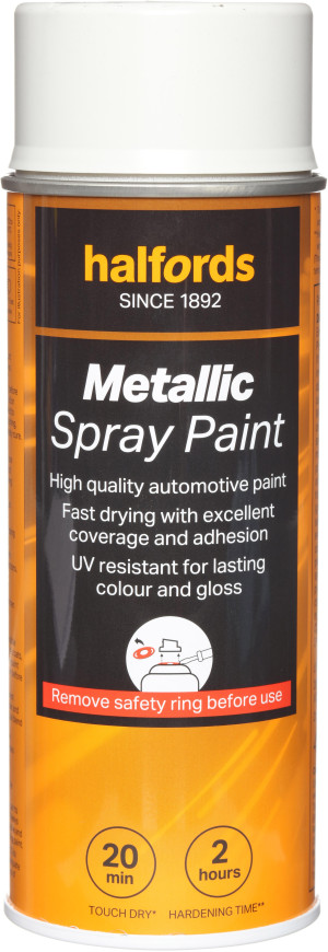 Halfords M0-005 Pearl Metallic Car Spray Paint - 400ml