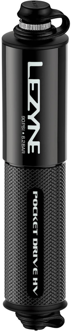 Lezyne Pocket Drive High Volume Hand Pump, Black