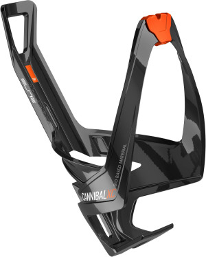 Elite Cannibal XC Bio Bottle Cage - Black/Orange