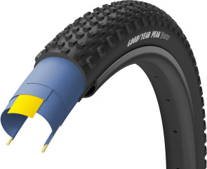 Goodyear Peak AT Tubeless Complete Gravel Tyre, Black 700x40c