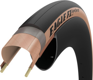 Goodyear Eagle F1 SuperSport R Clincher Tyre, Tanwall 700x25c