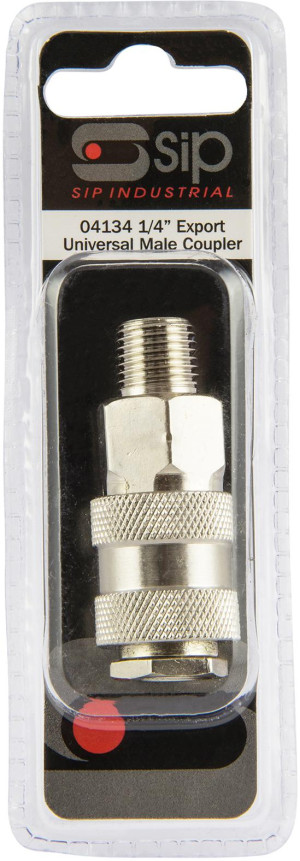 SIP Universal Male Coupler - 1/4 inch BSP