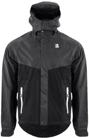 Boardman Mens Waterproof Jacket, Black - XXXL