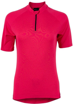 Ridge Womens Short Sleeve Jersey, Magenta - 16