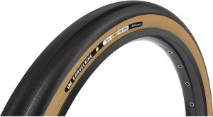Panaracer Gravel King Slick R TLR Gravel Tyre, Black/Amber 700x35c