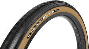 Panaracer Gravel King Semi Slick R TLR Tyre Black/Amber 700x35c